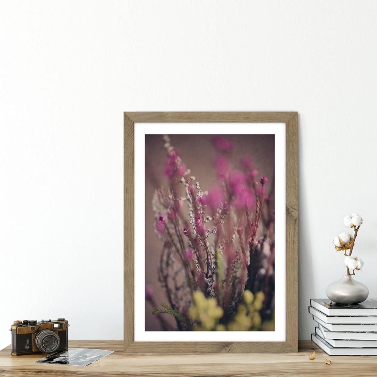 Warm Fynbos 5 Art Print Oak Frame – image 5