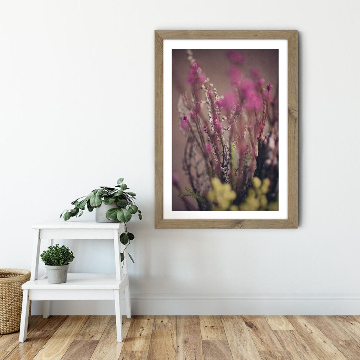 Warm Fynbos 5 Art Print Oak Frame – image 6