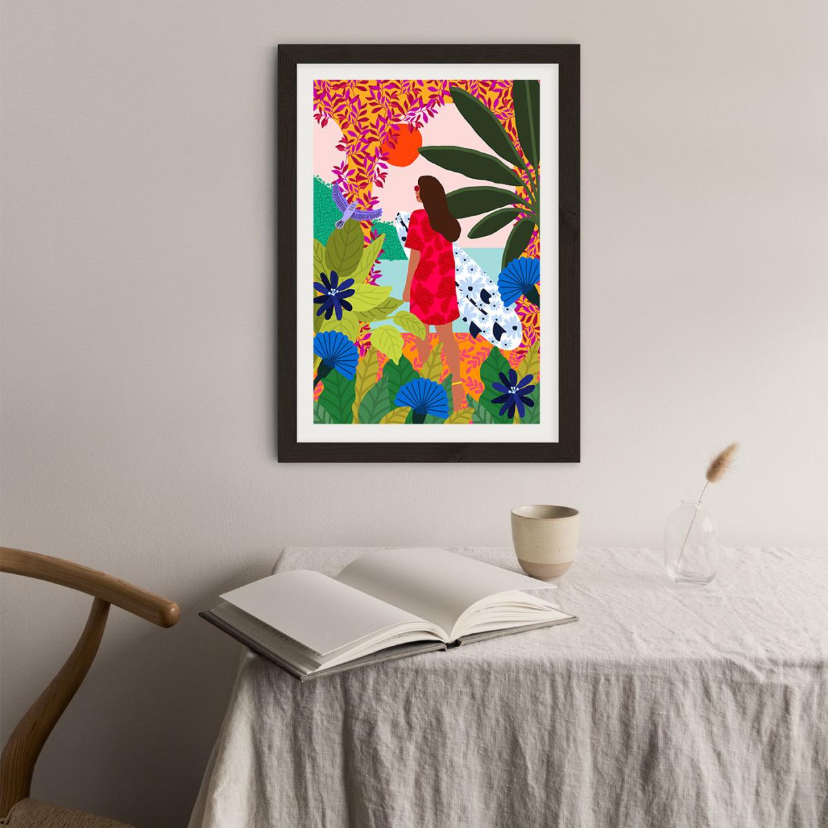 Going Surfing Art Print Black Frame – image 5