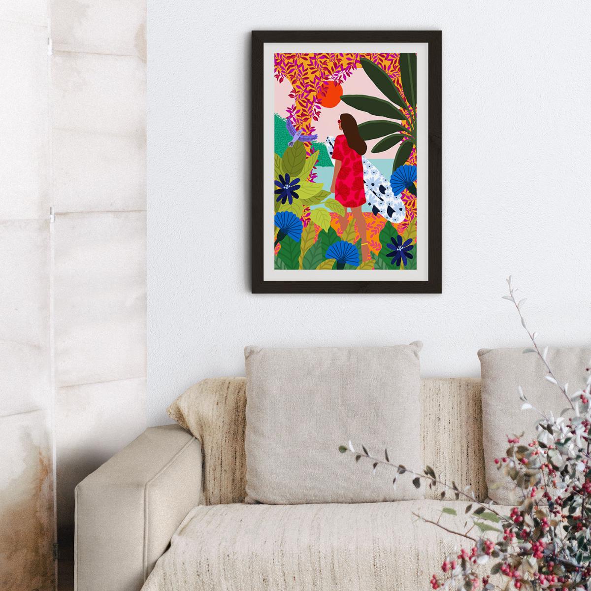 Going Surfing Art Print Black Frame – image 10