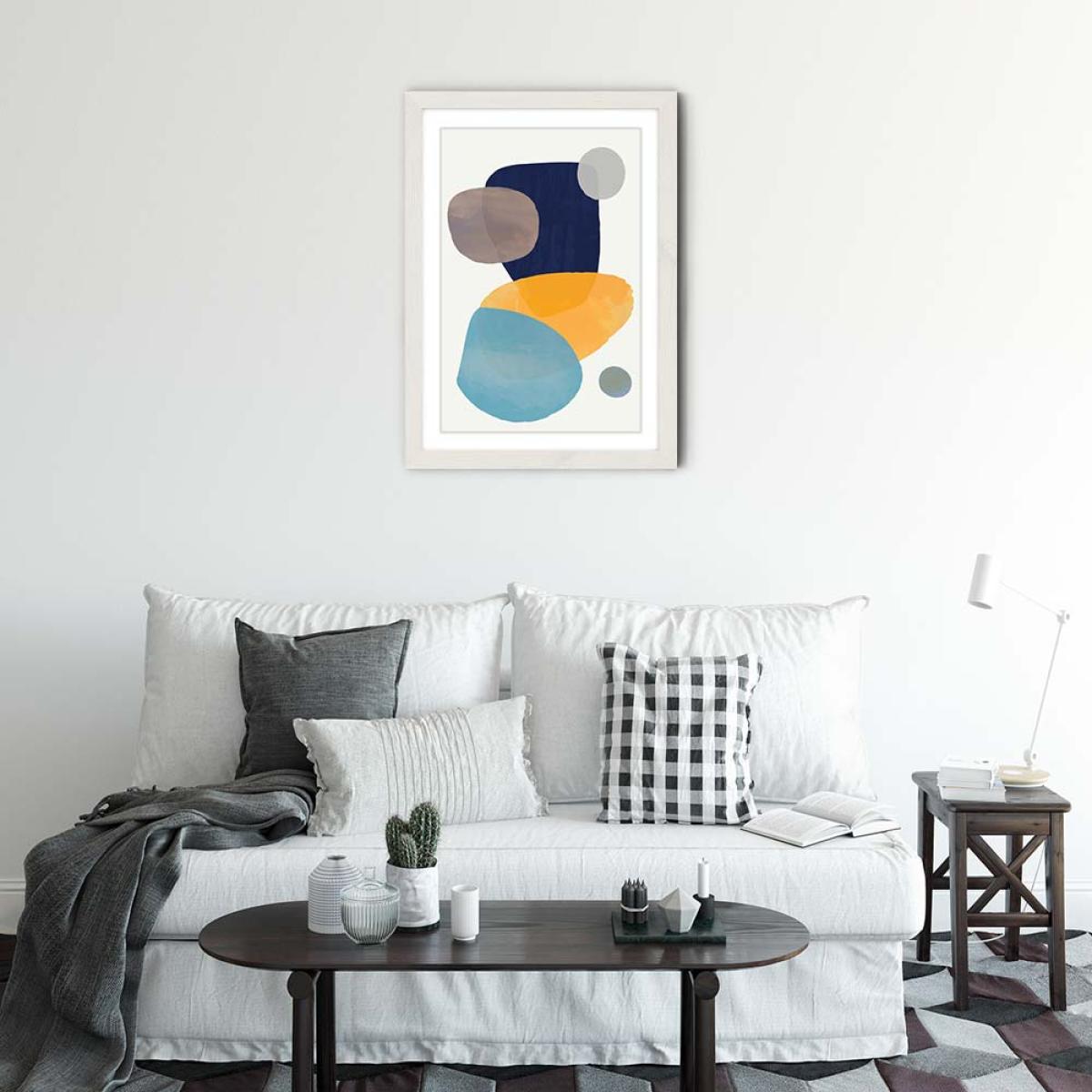 Oceana No.2 Art Print White Frame – image 2