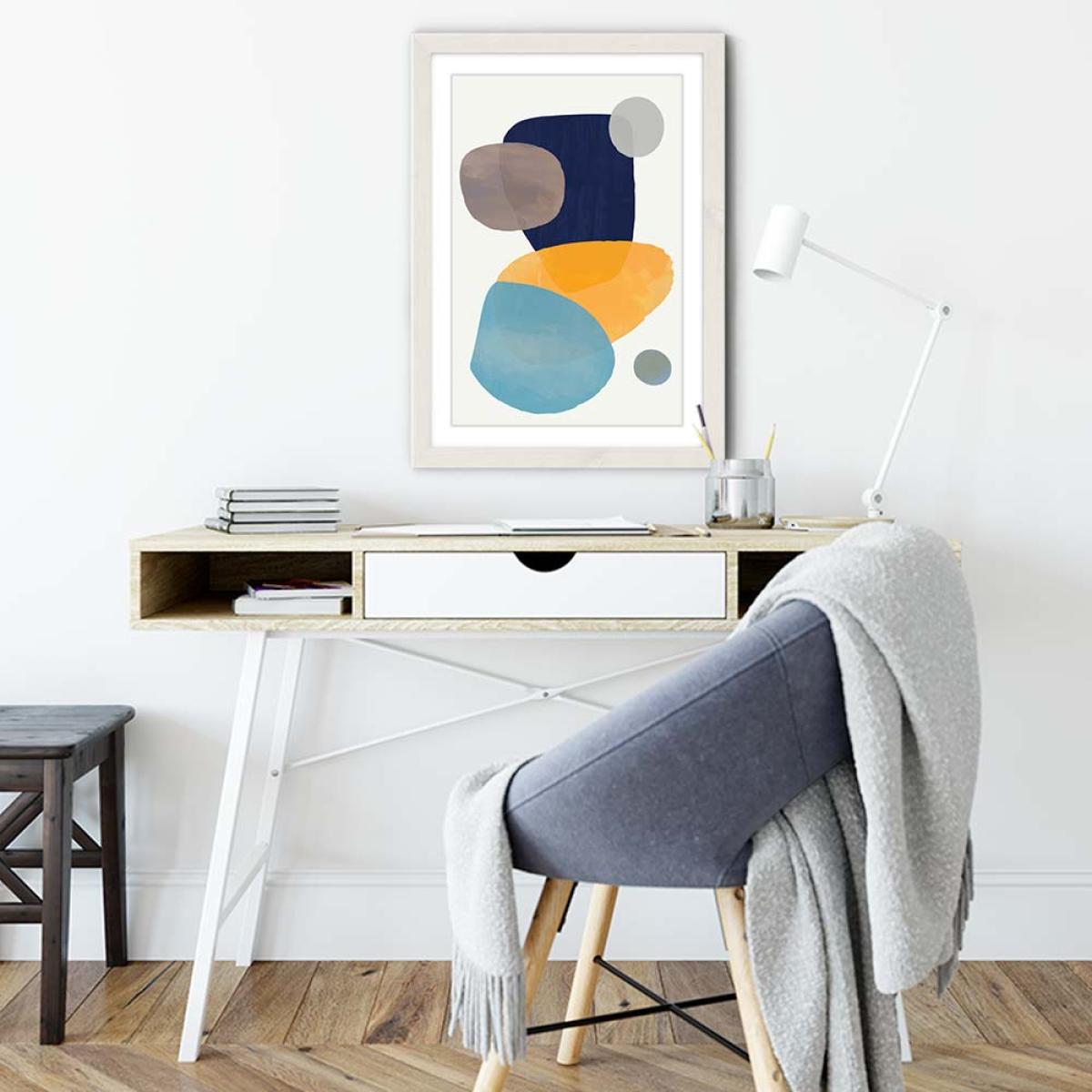 Oceana No.2 Art Print White Frame – image 5