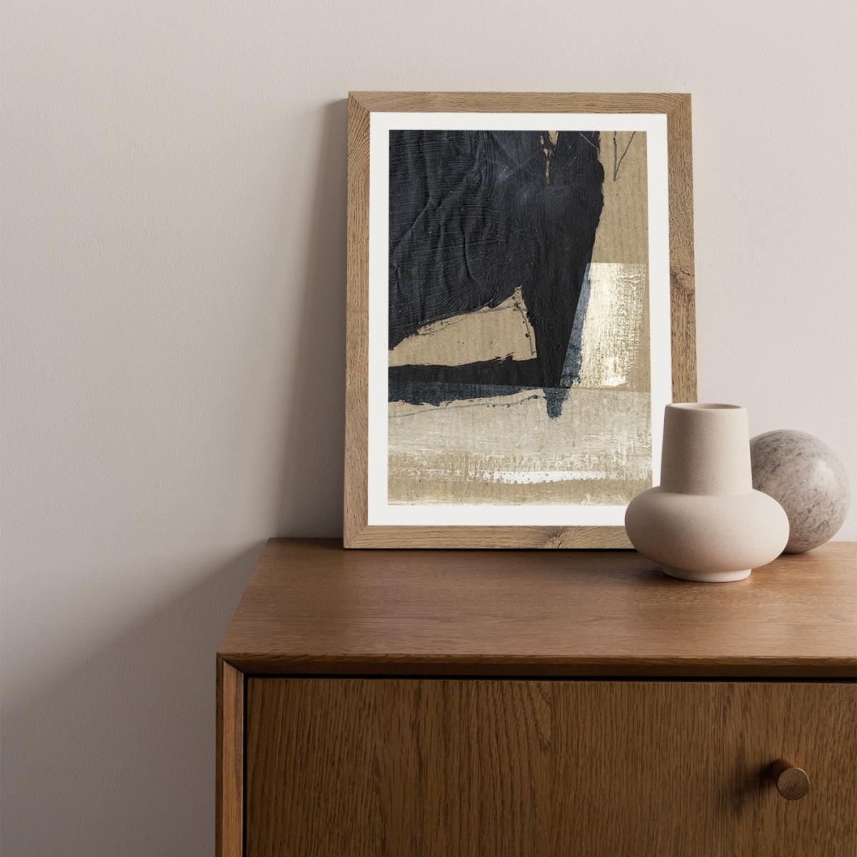 Say It Art Print Oak Frame – image 2