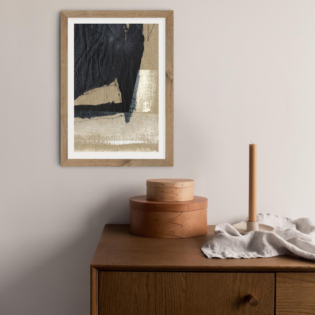 Say It Art Print Oak Frame – image 9