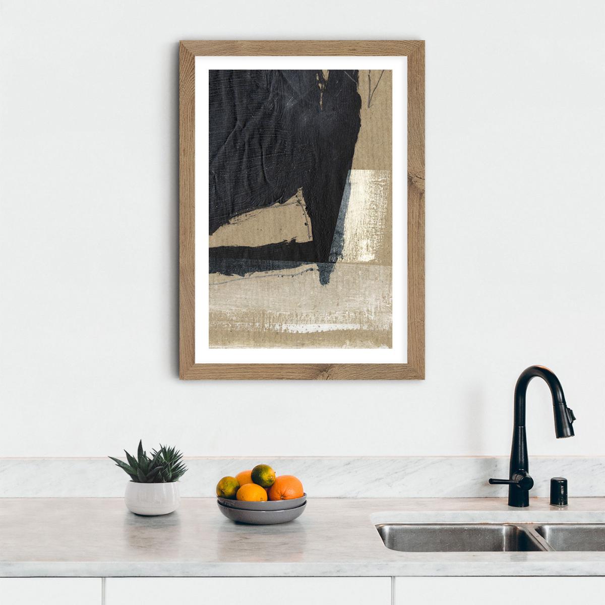 Say It Art Print Oak Frame – image 10