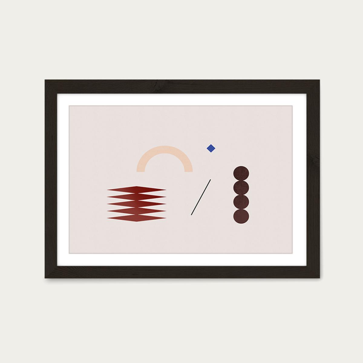 Confidence Art Print Black Frame – image 1