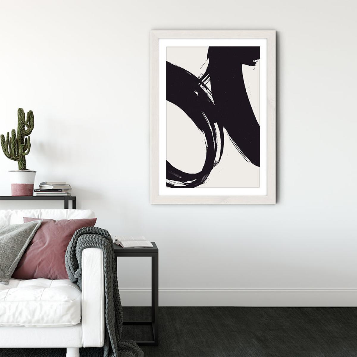 Dune Art Print White Frame – image 5