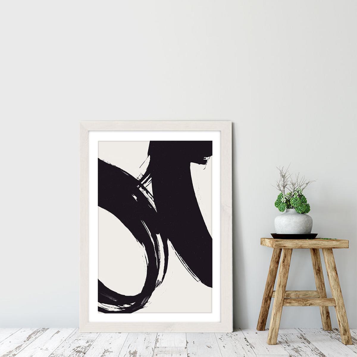 Dune Art Print White Frame – image 6