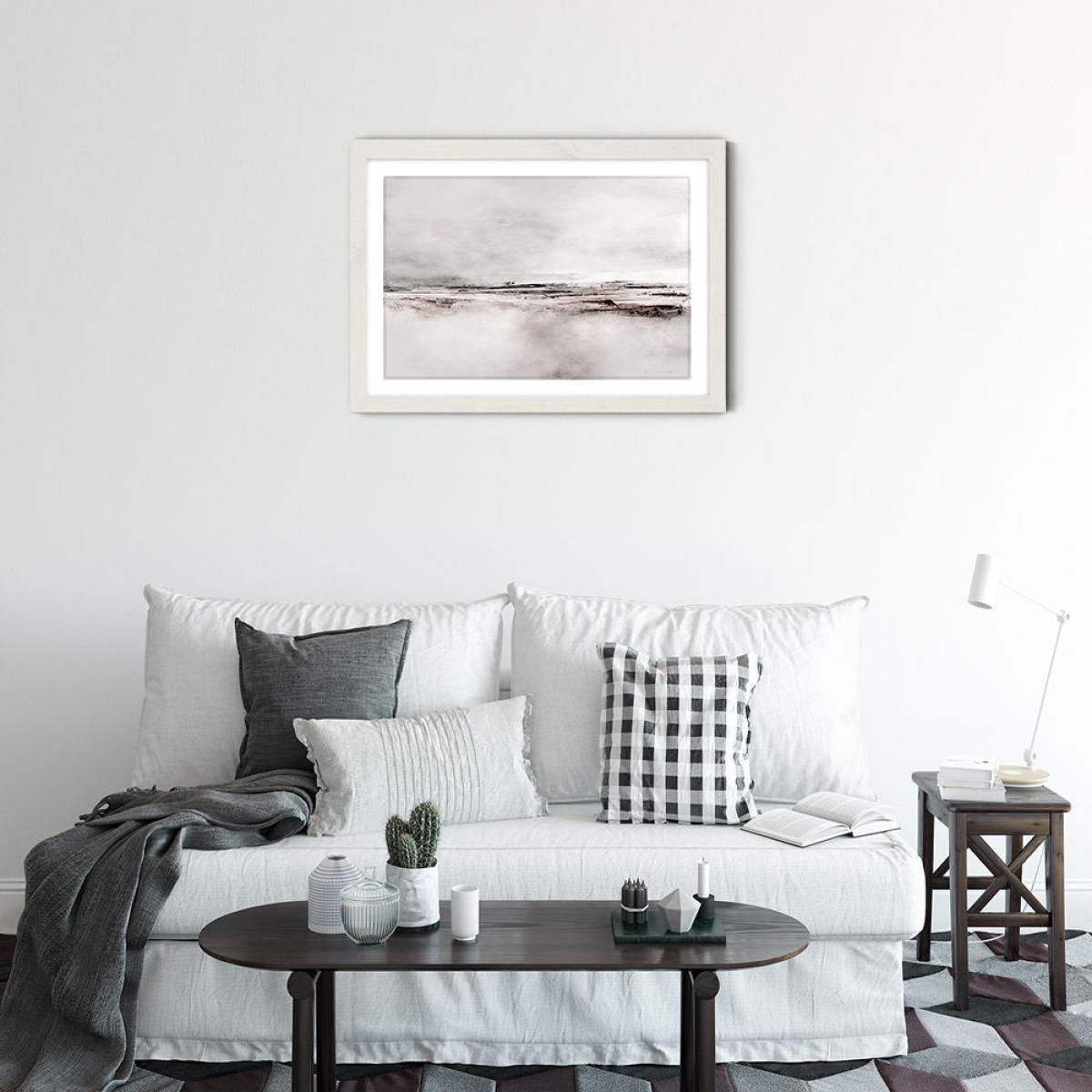 Ranch Art Print White Frame – image 2