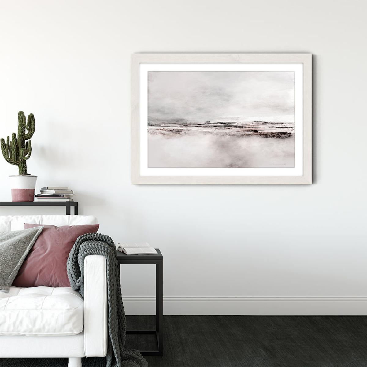 Ranch Art Print White Frame – image 3