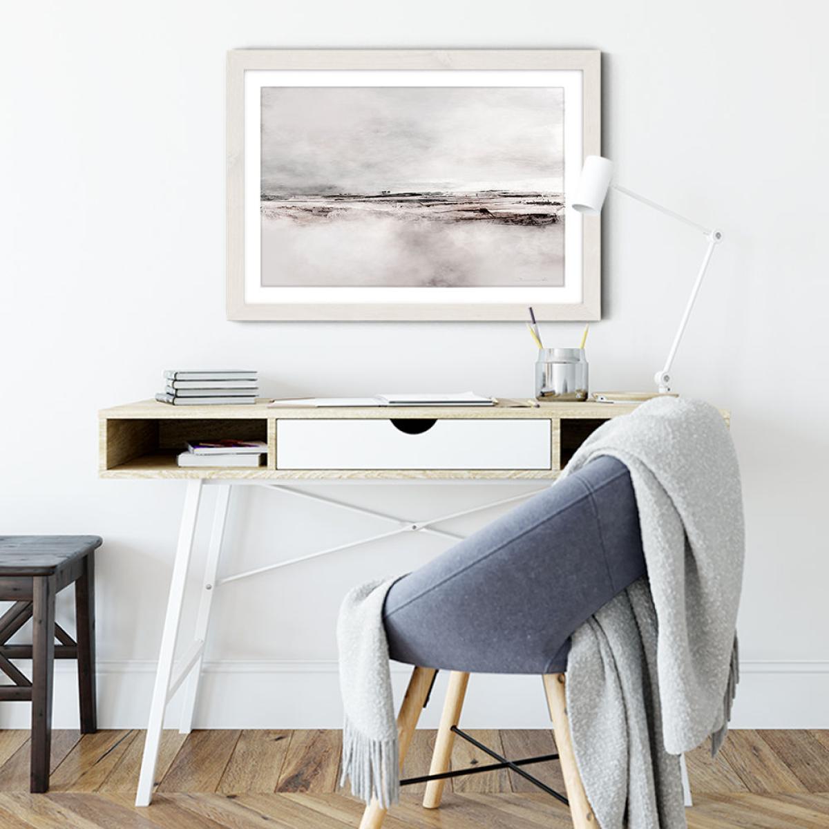 Ranch Art Print White Frame – image 5
