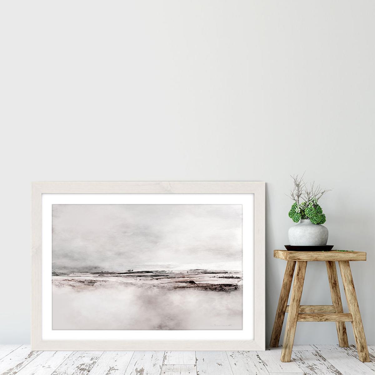 Ranch Art Print White Frame – image 6