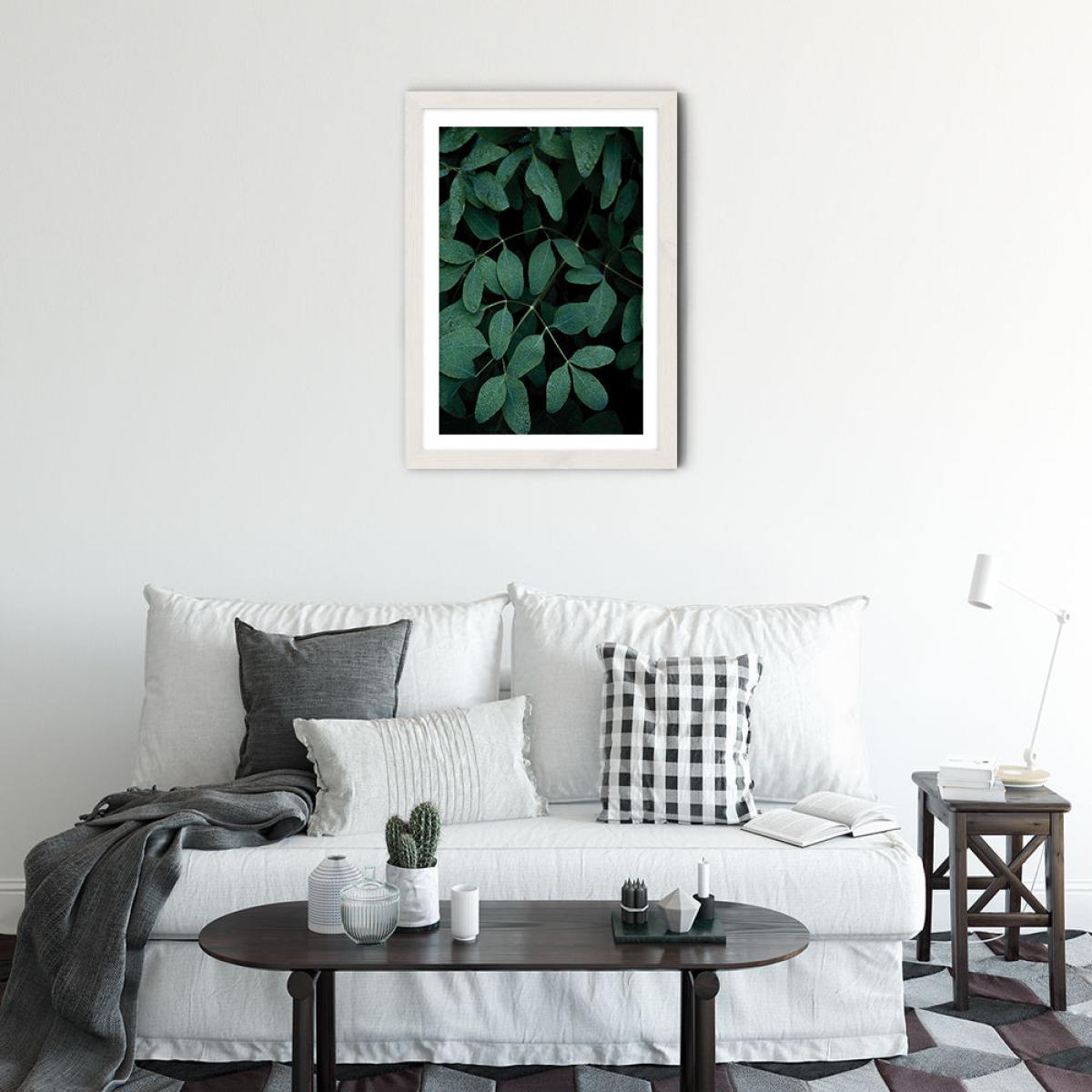 The Beauty in a Rainy Day Art Print White Frame – image 2