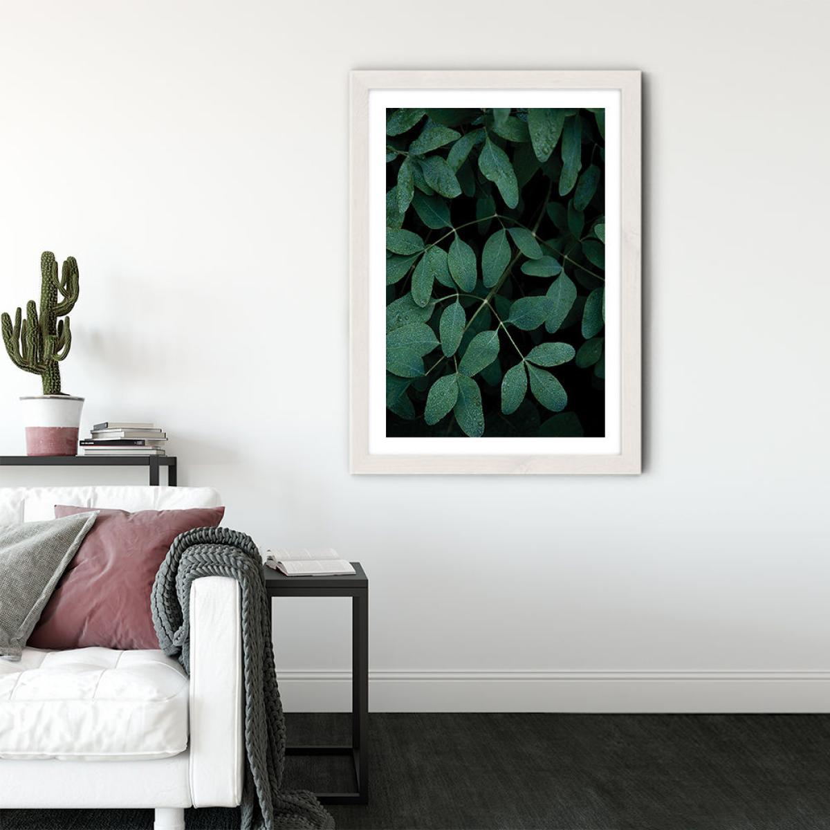 The Beauty in a Rainy Day Art Print White Frame – image 3