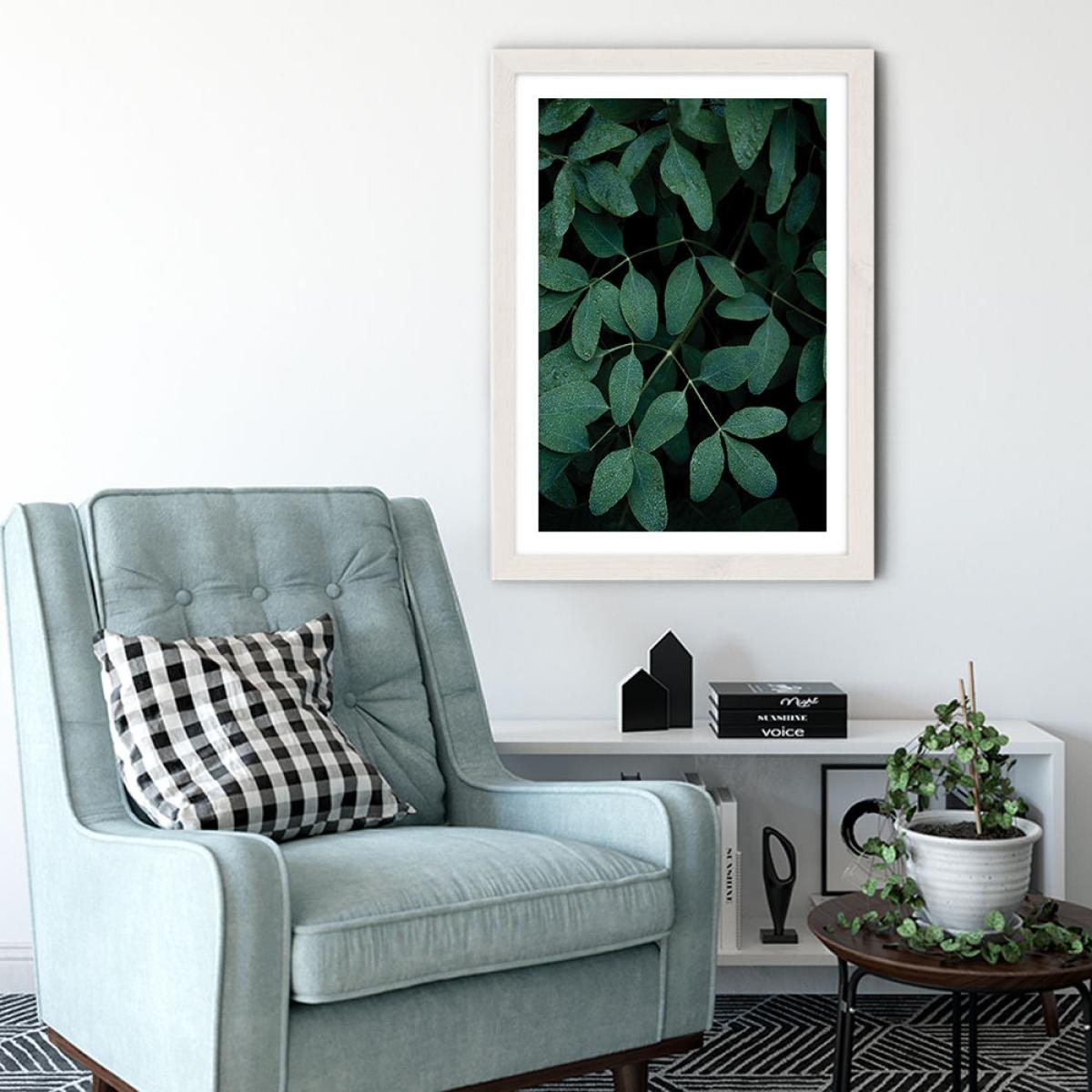 The Beauty in a Rainy Day Art Print White Frame – image 4