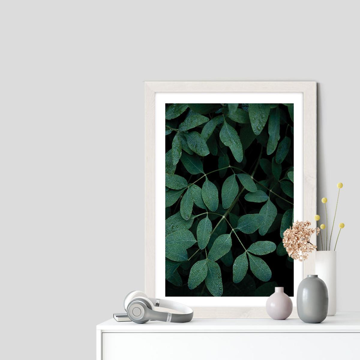 The Beauty in a Rainy Day Art Print White Frame – image 7