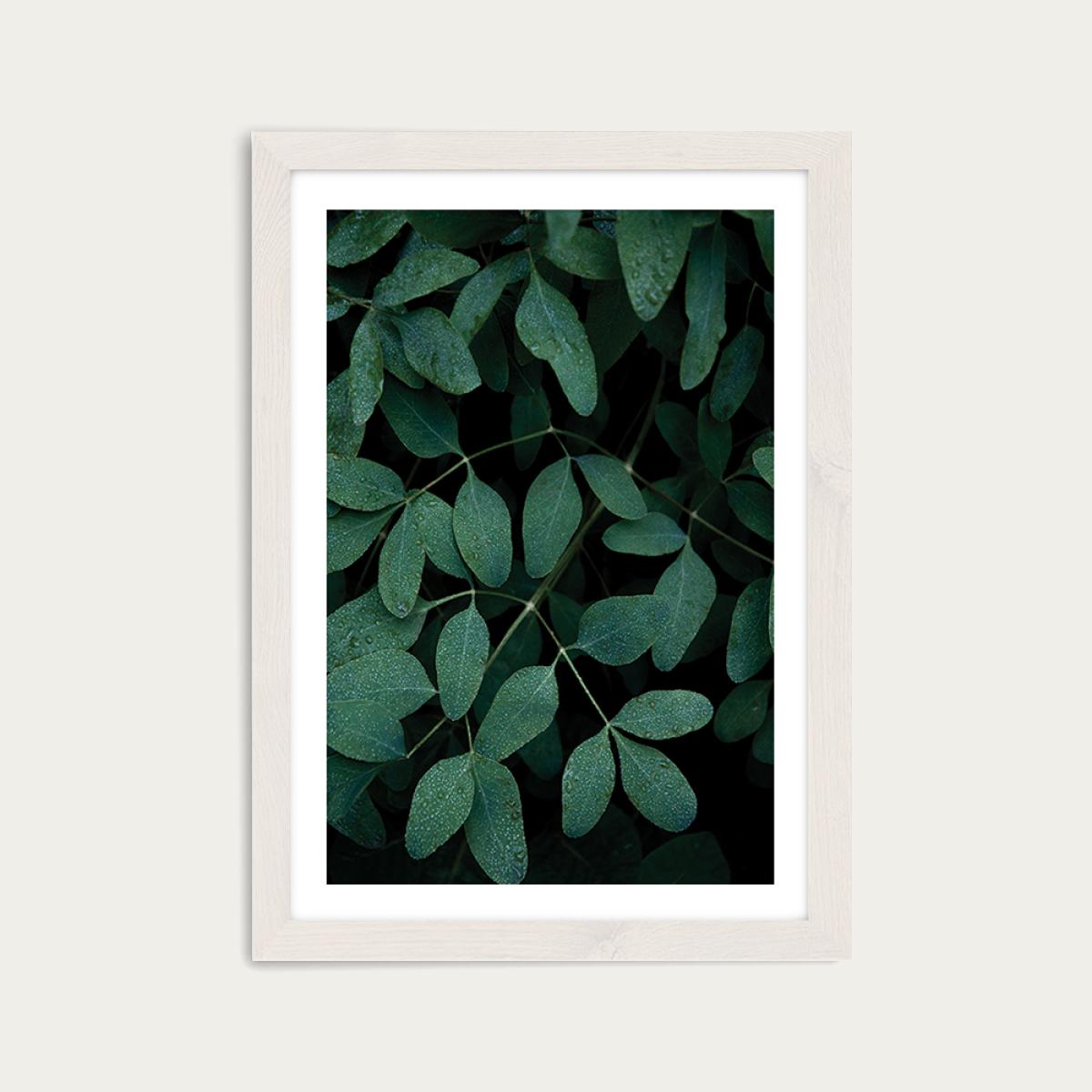 The Beauty in a Rainy Day Art Print White Frame – image 1