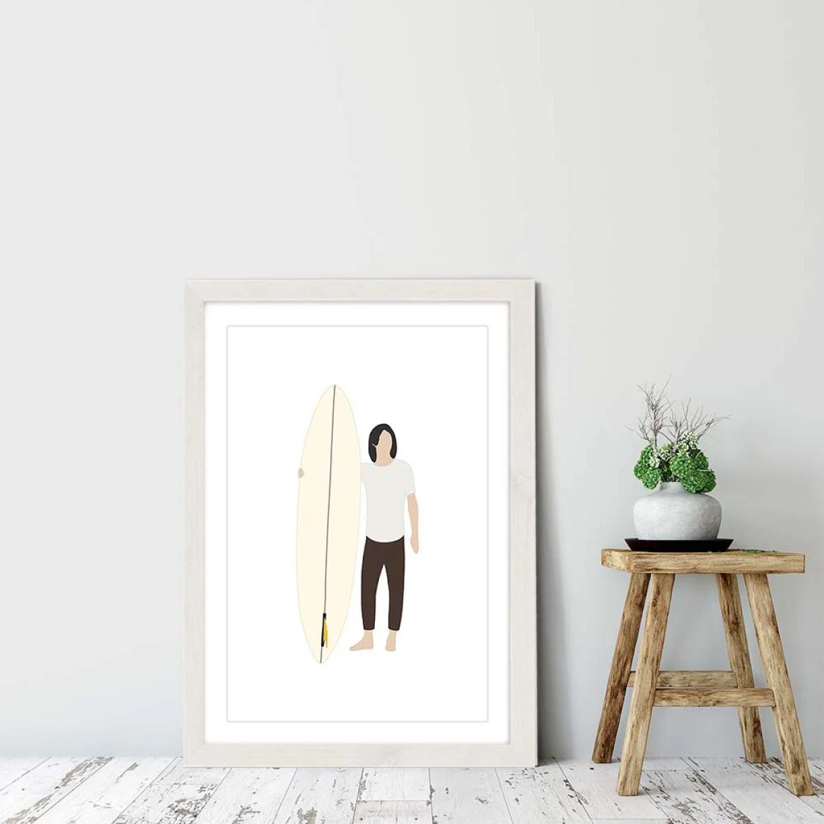 Nomad Art Print White Frame – image 6