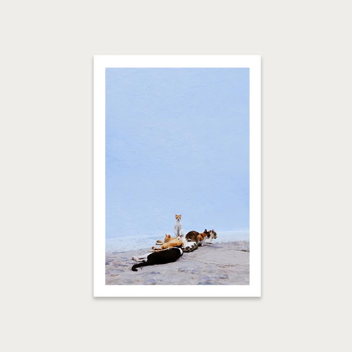 Nap Guard Art Print Unframed