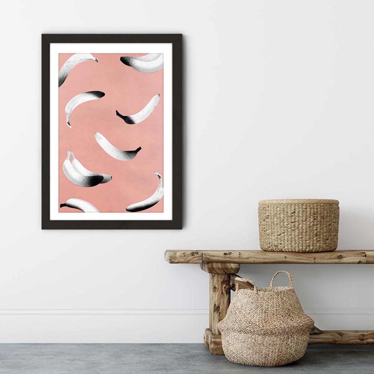 B-A-N-A-N-A-S No. 2 Art Print Black Frame – image 3