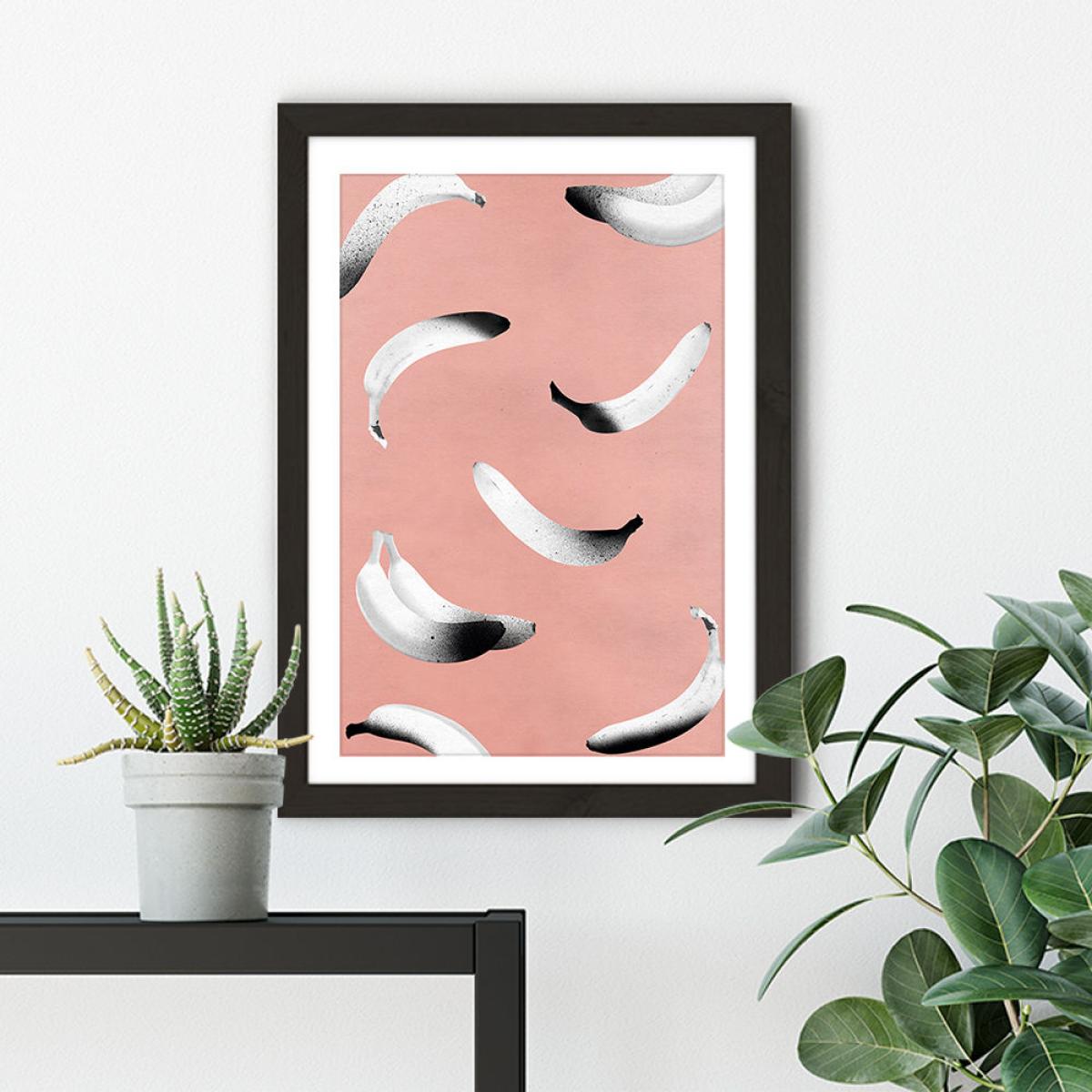 B-A-N-A-N-A-S No. 2 Art Print Black Frame – image 4