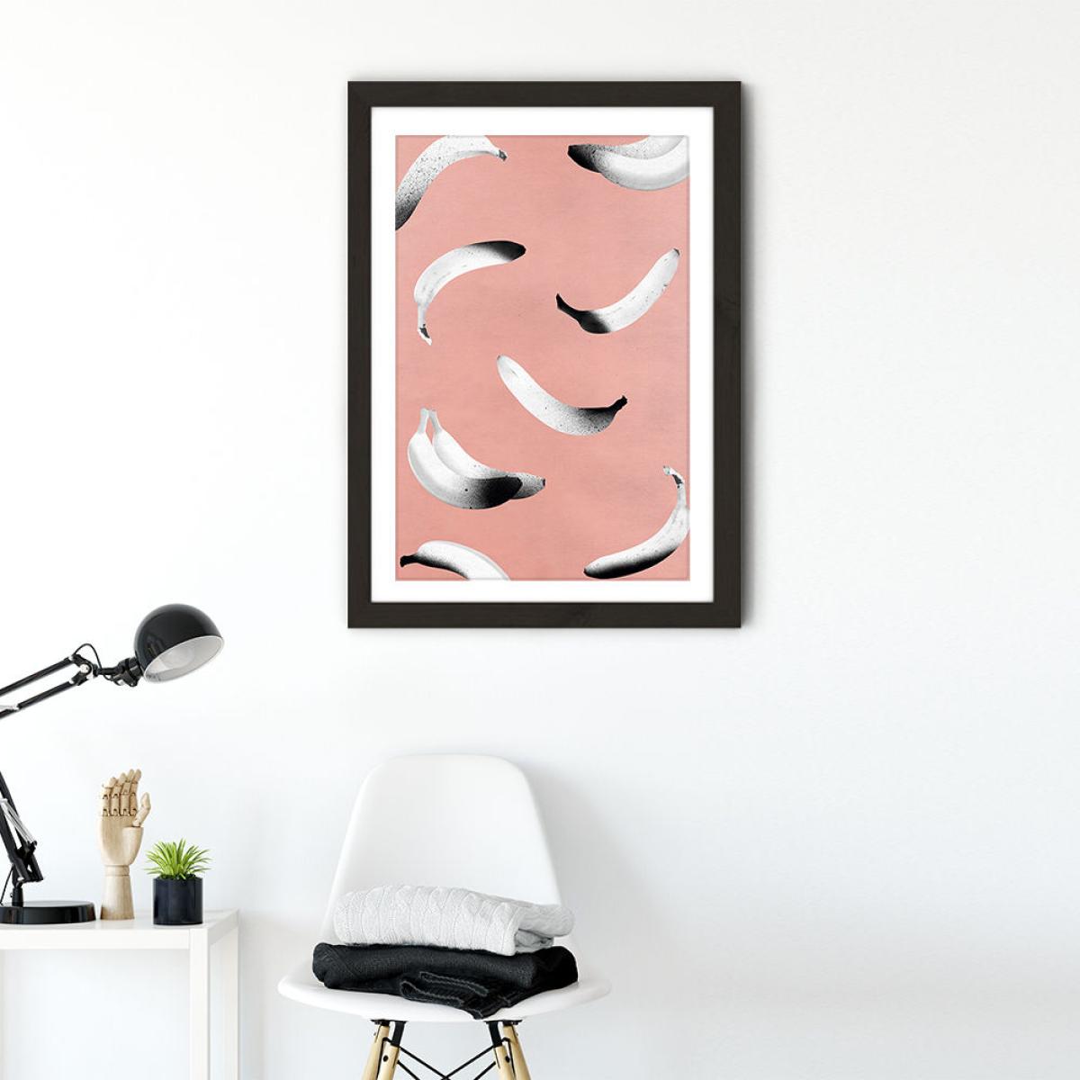 B-A-N-A-N-A-S No. 2 Art Print Black Frame – image 6