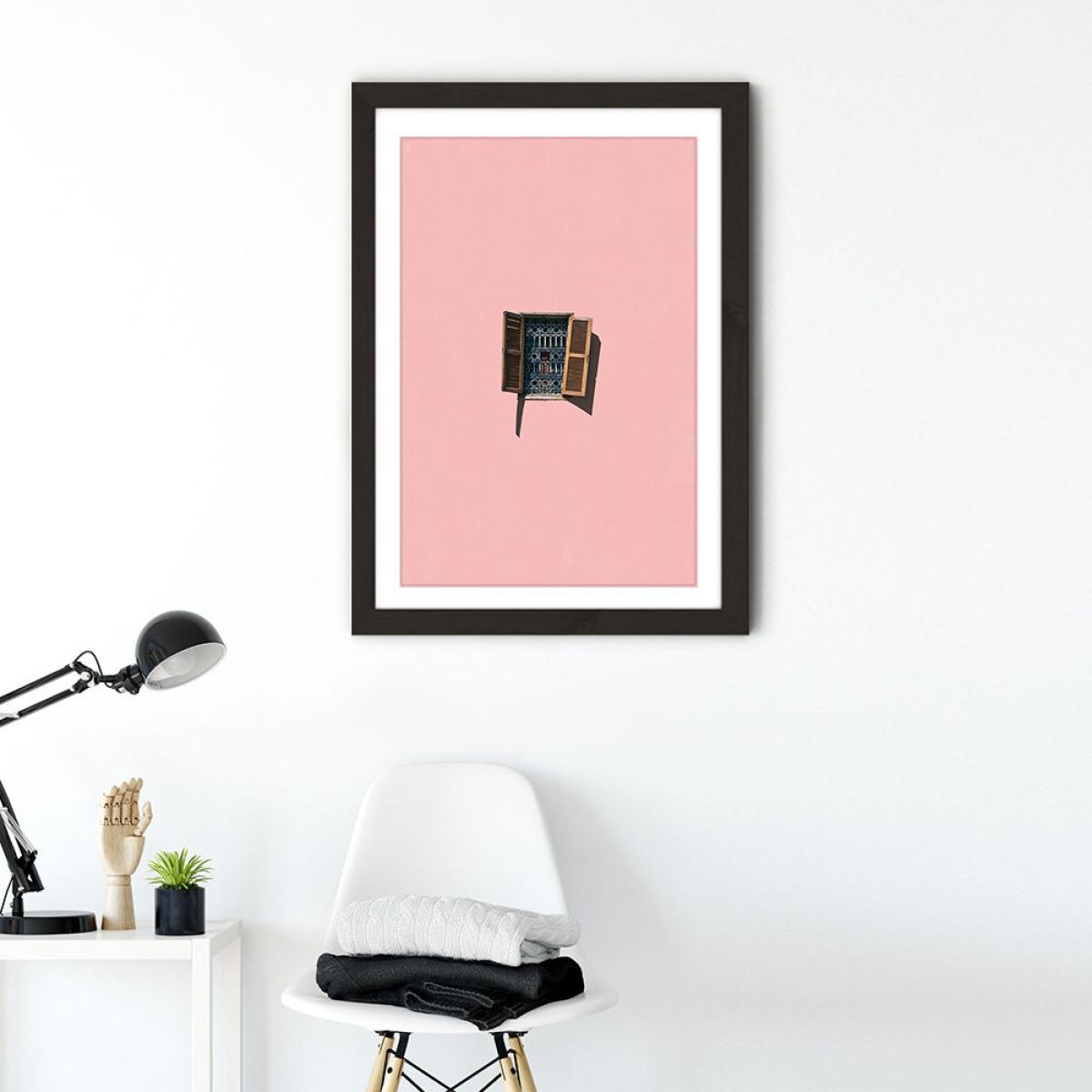 Hang Loose Art Print Black Frame – image 3
