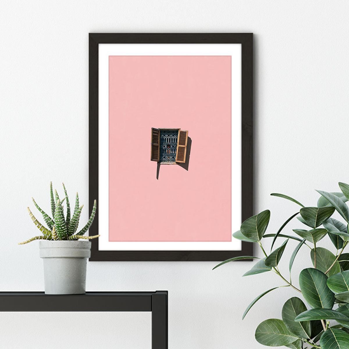 Hang Loose Art Print Black Frame – image 4