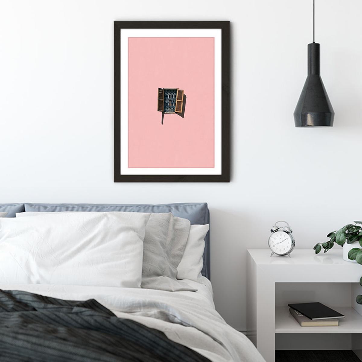 Hang Loose Art Print Black Frame – image 5