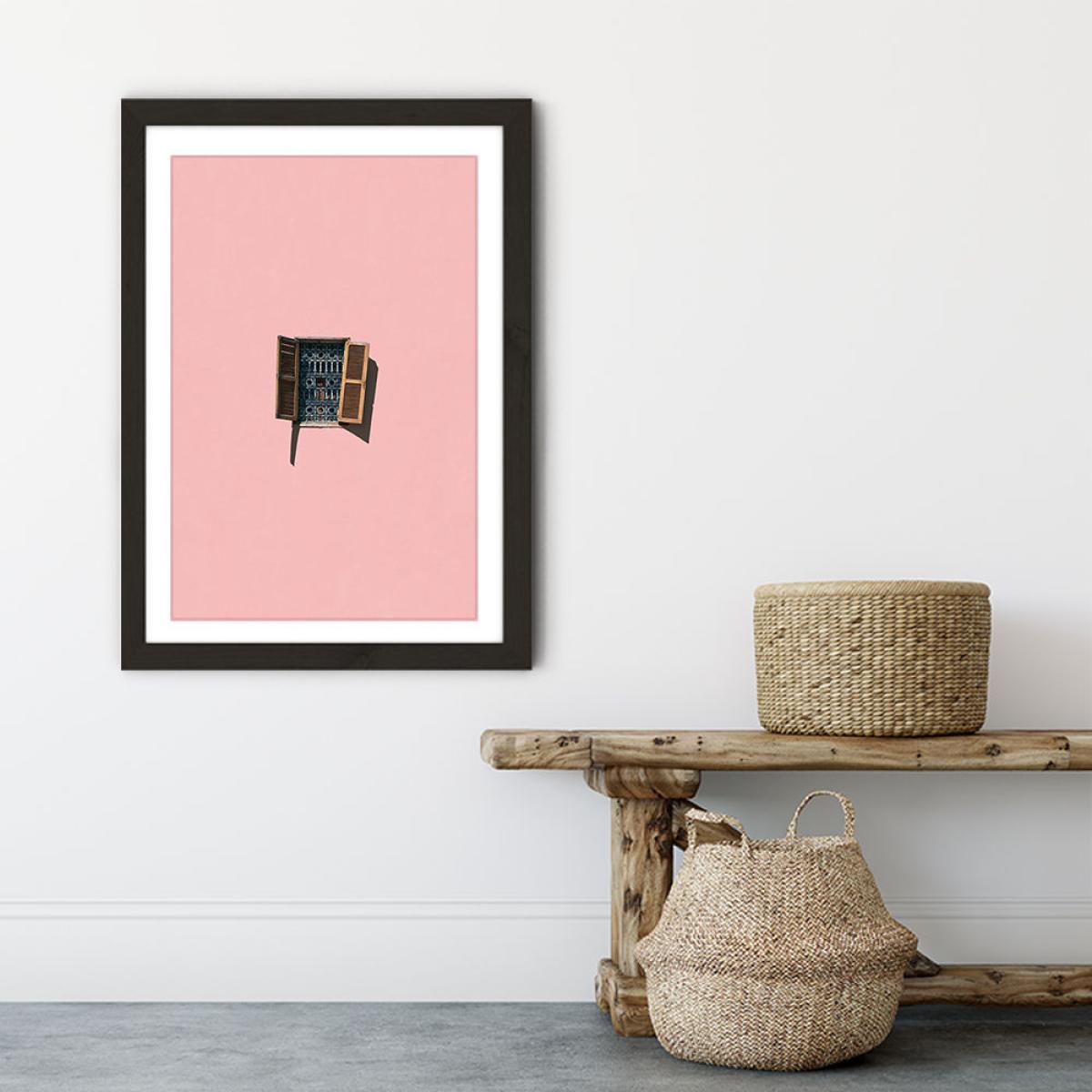 Hang Loose Art Print Black Frame – image 6