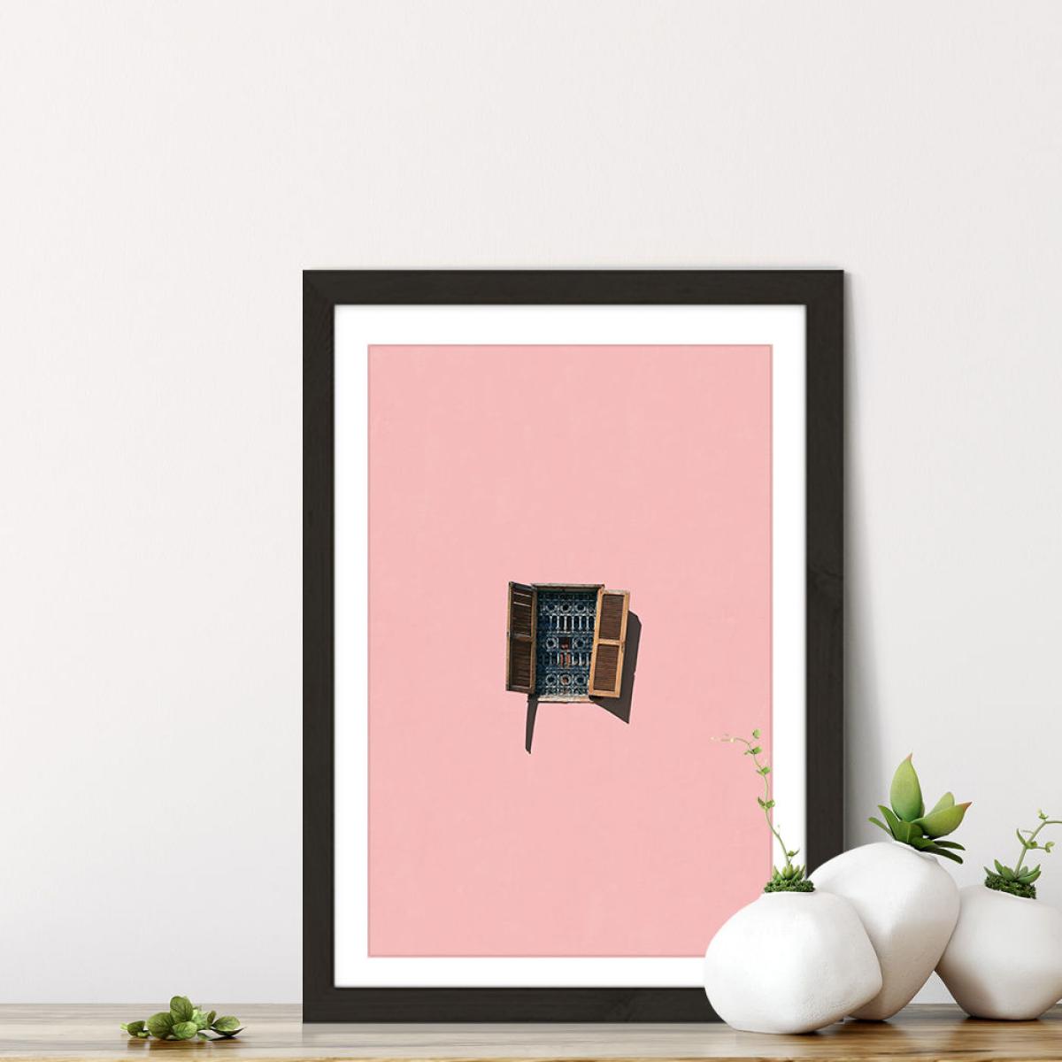 Hang Loose Art Print Black Frame – image 7