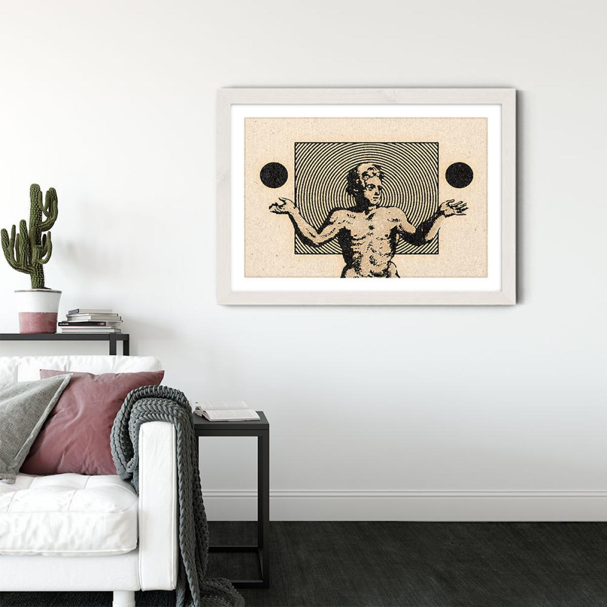 Choices Art Print White Frame – image 3