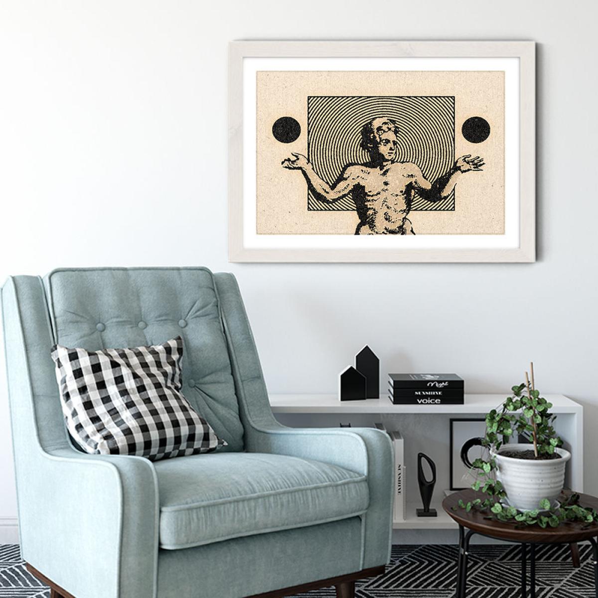 Choices Art Print White Frame – image 4