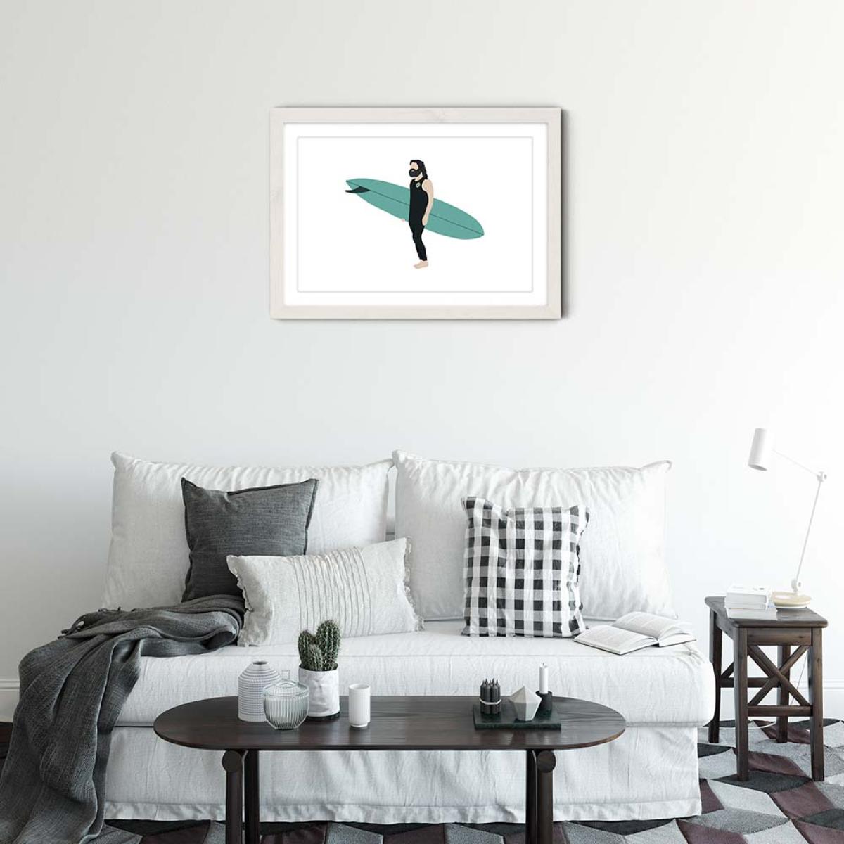 Always Art Print White Frame – image 2