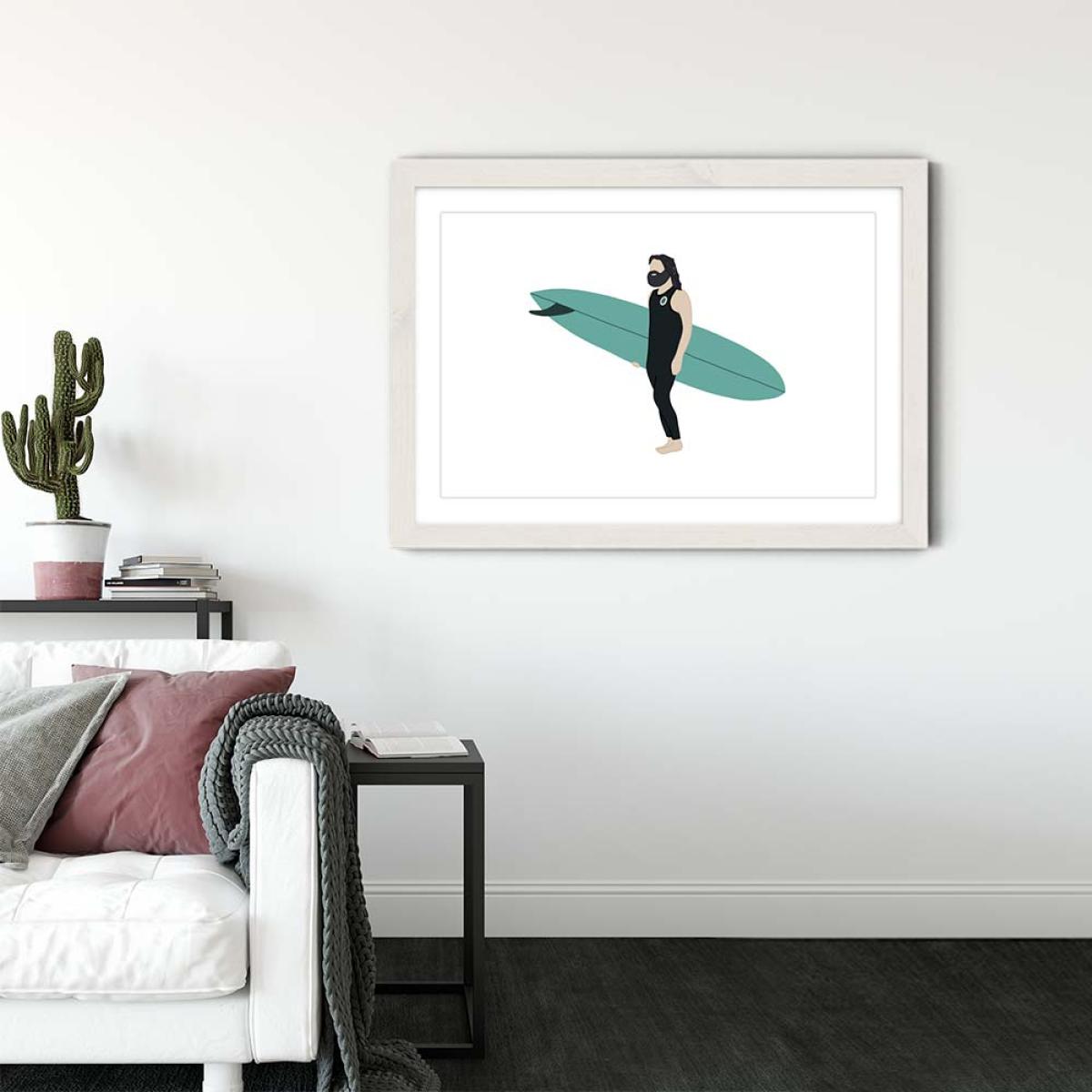 Always Art Print White Frame – image 3