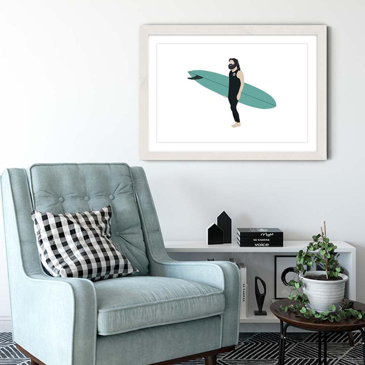 Always Art Print White Frame – image 4