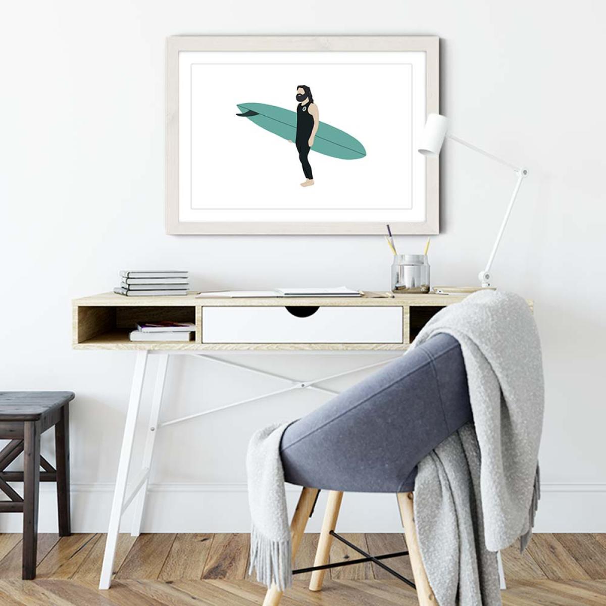Always Art Print White Frame – image 5