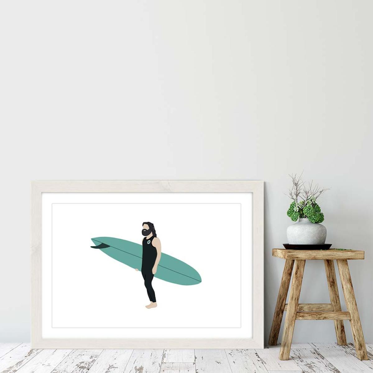 Always Art Print White Frame – image 6