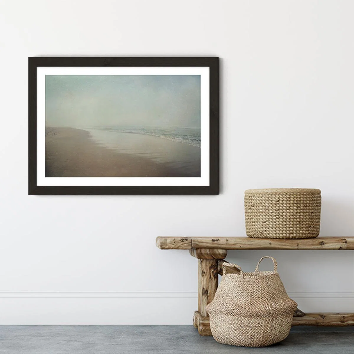 Morning Walk 1 Art Print Black Frame – image 5