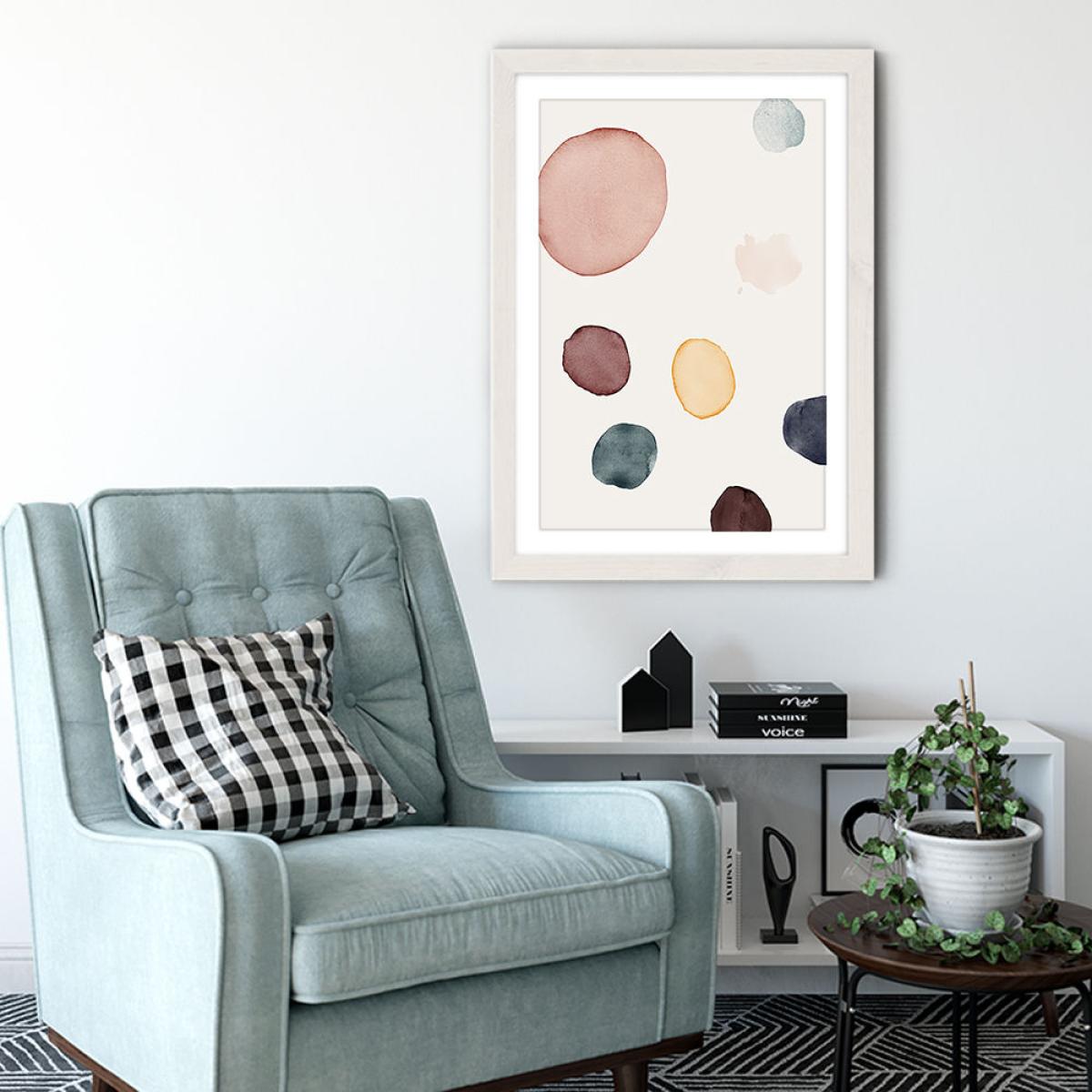 Peace Art Print White Frame – image 5
