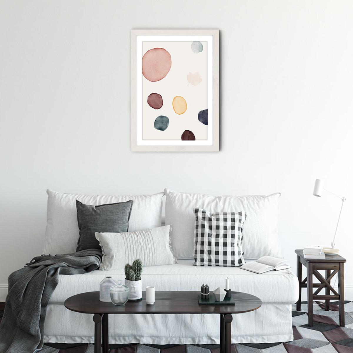 Peace Art Print White Frame – image 6