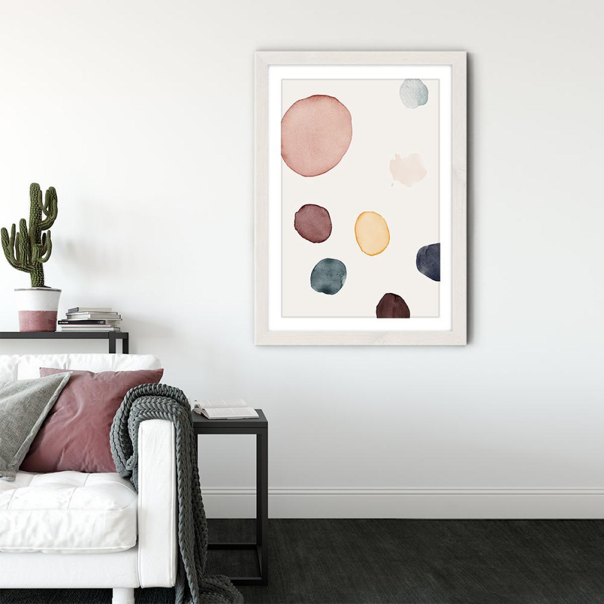 Peace Art Print White Frame – image 7