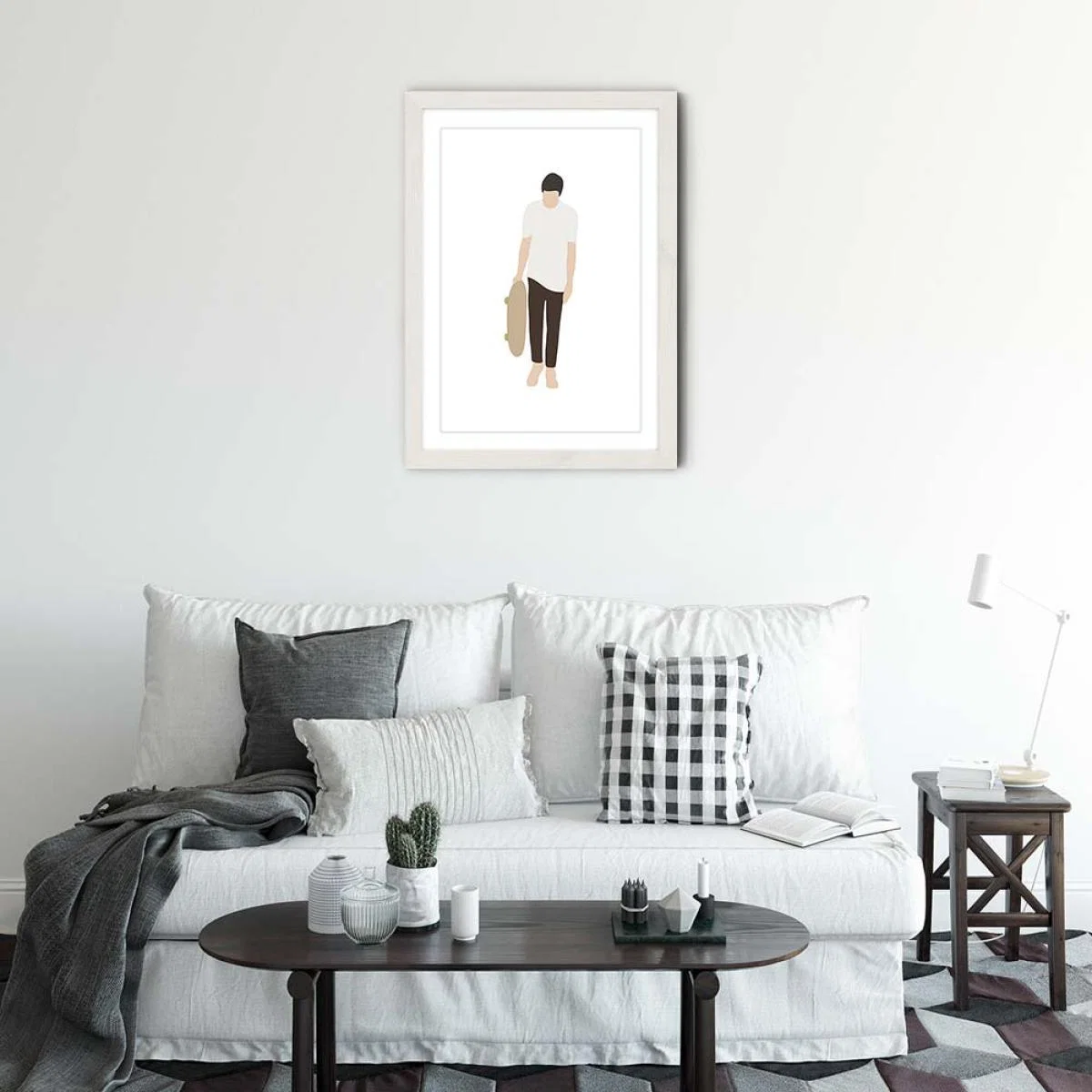 Kai Art Print White Frame – image 2