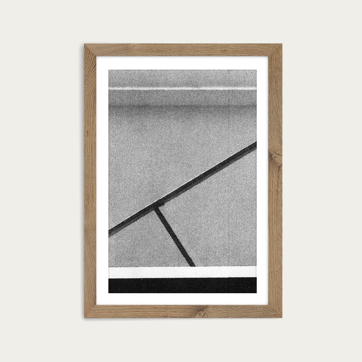 Research N°011 Art Print Oak Frame – image 1