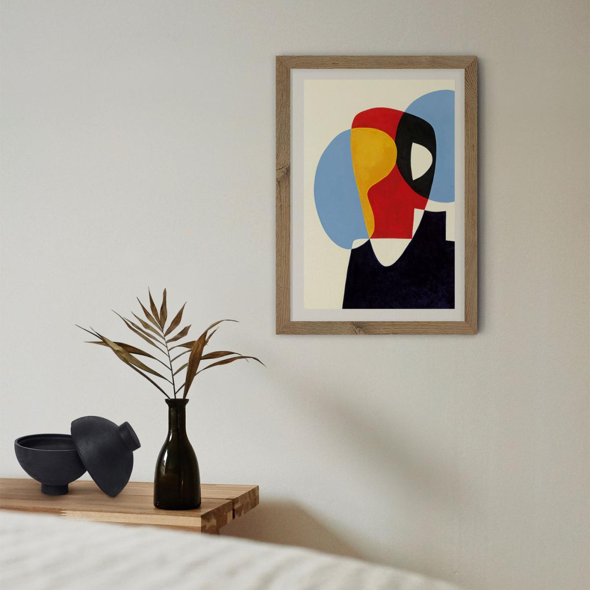 Revisit #5 Art Print Oak Frame – image 11