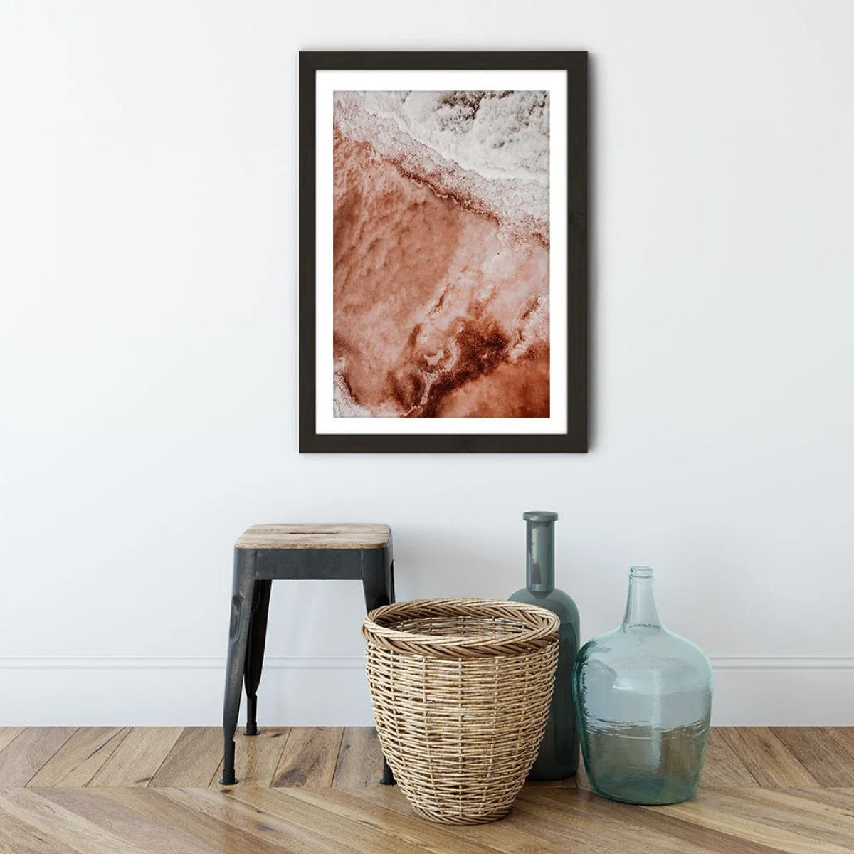 Sea Salt Two Art Print Black Frame – image 3