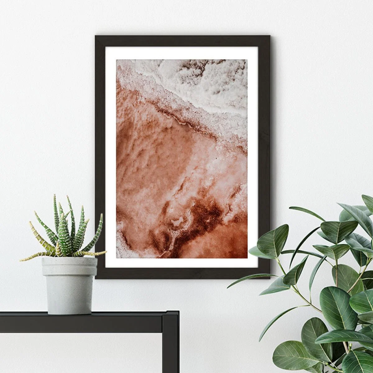 Sea Salt Two Art Print Black Frame – image 5