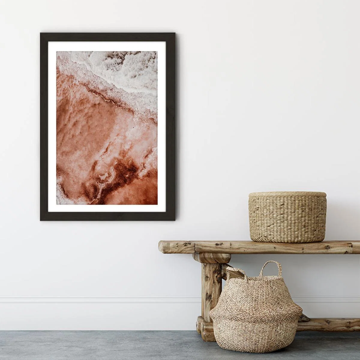 Sea Salt Two Art Print Black Frame – image 6