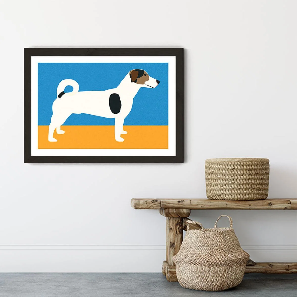 Cat Noah Art Print Black Frame – image 6