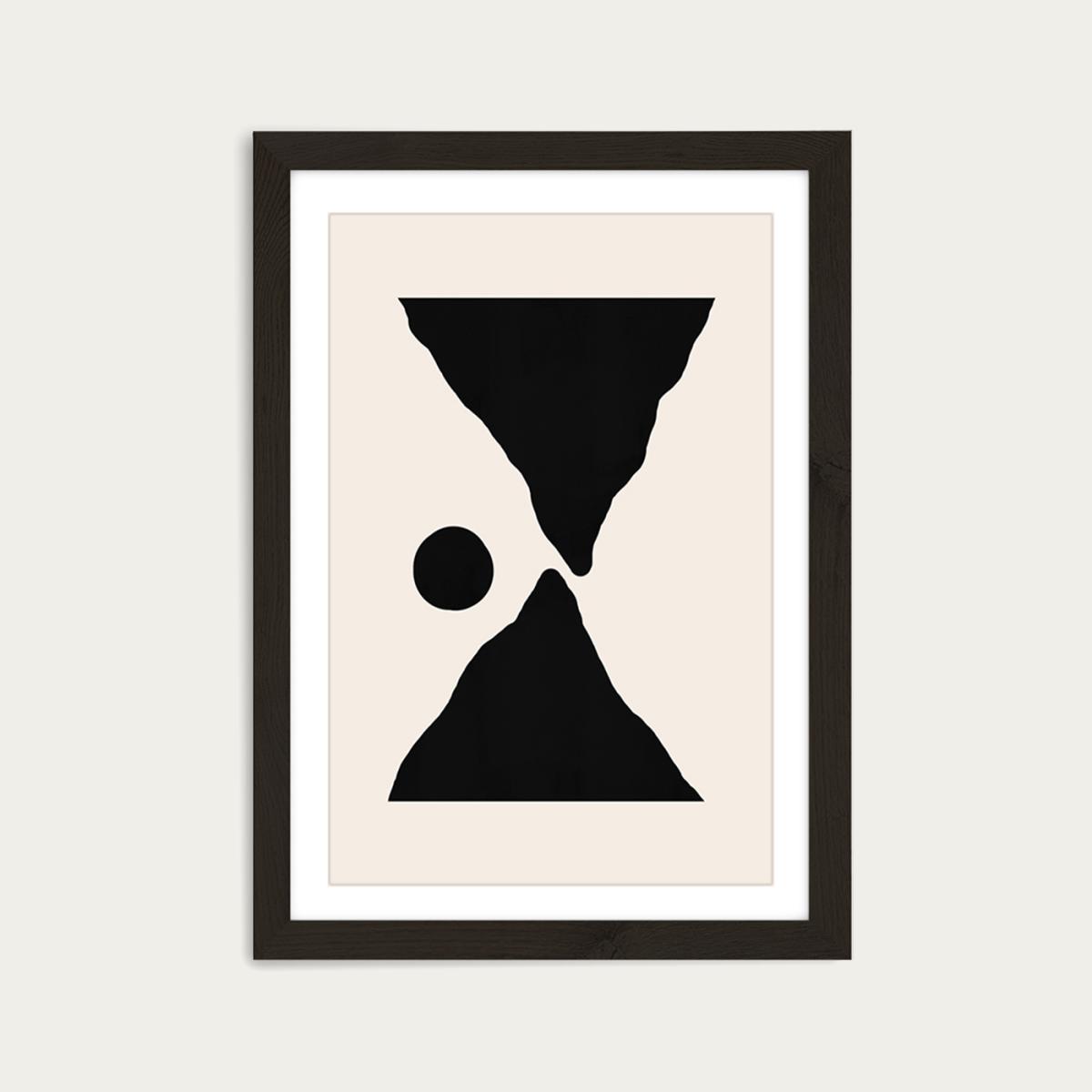 Roche Art Print Black Frame
